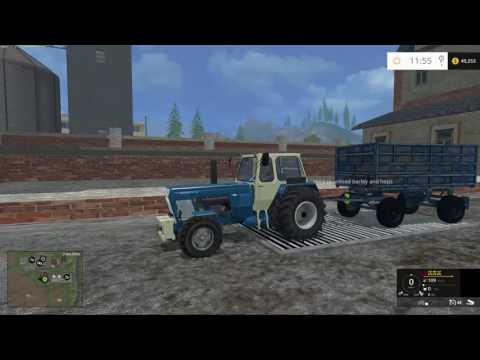 Farming Simulator 15 on The Gifts of Caucasus 1.3 "straw sales"