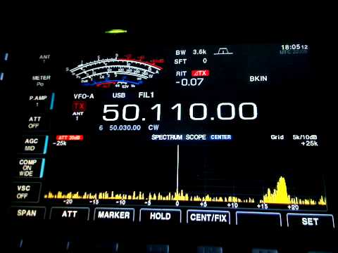 9Z4BM + VE3ARF - 6m Sporadic Es (6/7/2013)