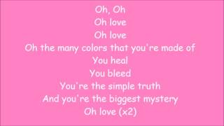 Carrie Underwood &amp; Brad Paisley ~ Oh Love (Lyrics)