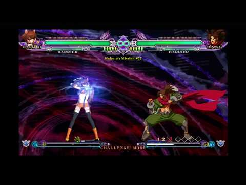 Blazblue Continuum Shift Extend: Makoto Challenge Mode