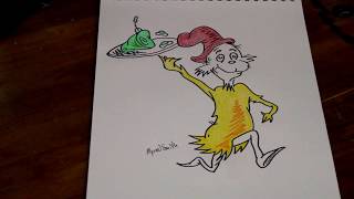 Sam-I-Am Speed Drawing