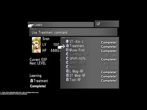 Final Fantasy VIII - The Greatest GF Builds