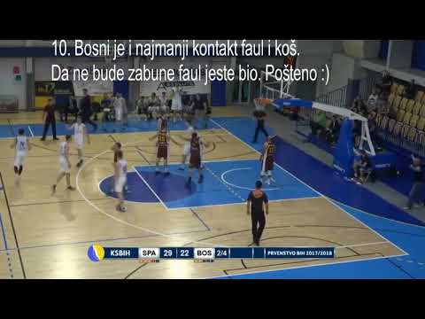 Sporni detalji sa utakmice Spars - Bosna