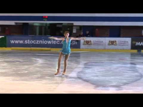 2 Anna Lukasiak - SP Novice, Mistrzostwa Polski, Gdansk2013