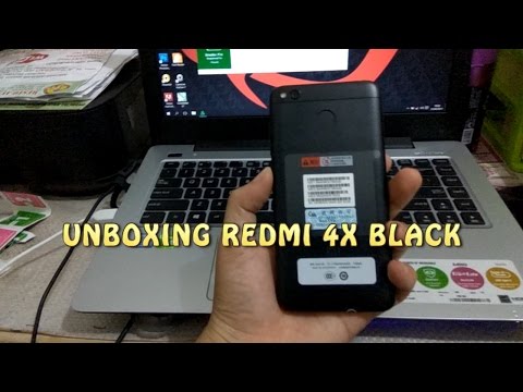 Redmi 4X PRIME - Warna BLACK  LAKI BANGET