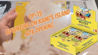 Rate this OP15 Adventure on Kami's Island full box opening!