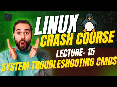 Linux 20-Tage-Challenge: Tag 15 | Befehle zur Systemfehlerbehebung | Linux-Tutorial 2025 |