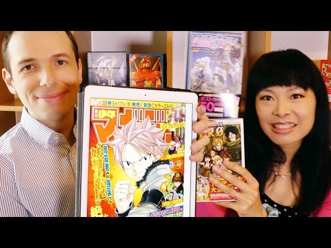 Fairy tail en 2016, la fin de l'anime ! Panorama du manga au Japon, dérivés, magazines, collections Video