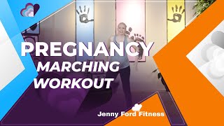 Pregnancy Marching Workout (40 minutes) At-Home Low-Impact Pregnancy Marching Workout (40 minutes) At-Home Low-Impact