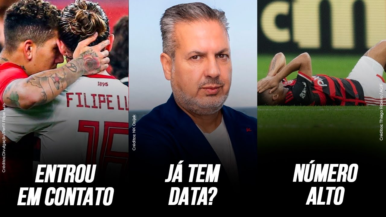 FILIPE LUÍS LIGOU PARA FIRMINO | QUANDO JOSÉ BOTO CHEGA? | 30 LESÕES NO FLAMENGO EM 2024
