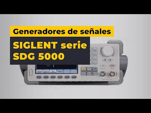 Generador de funciones arbitrarias SIGLENT SDG5122 Vista previa  2