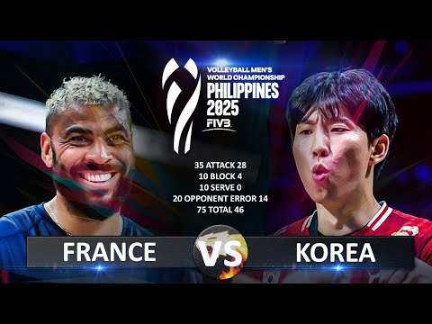 France vs Korea | Men's World Championship 2025