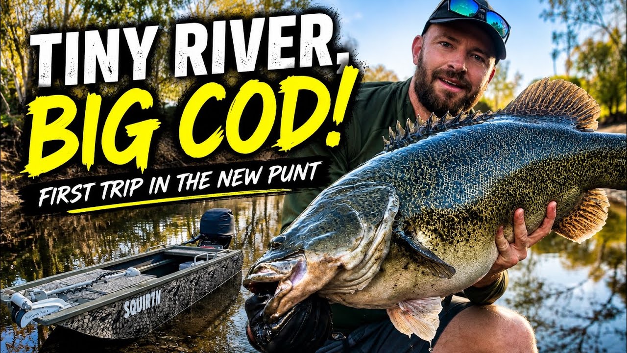 Alloytec Jet Punt Christened: Josh Read Tames a 40-Year River Low for Cod to 81cm