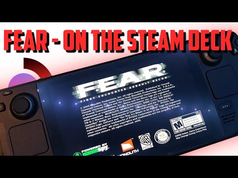 Fear the PC classic gameplay on the Steam Deck