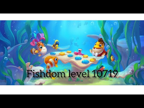 Fishdom game level 10719 #youtube #fishdom