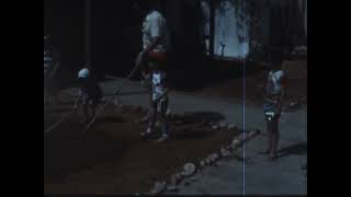 סוכות 1980 (תשמ"א) גינון חצר האשקובית