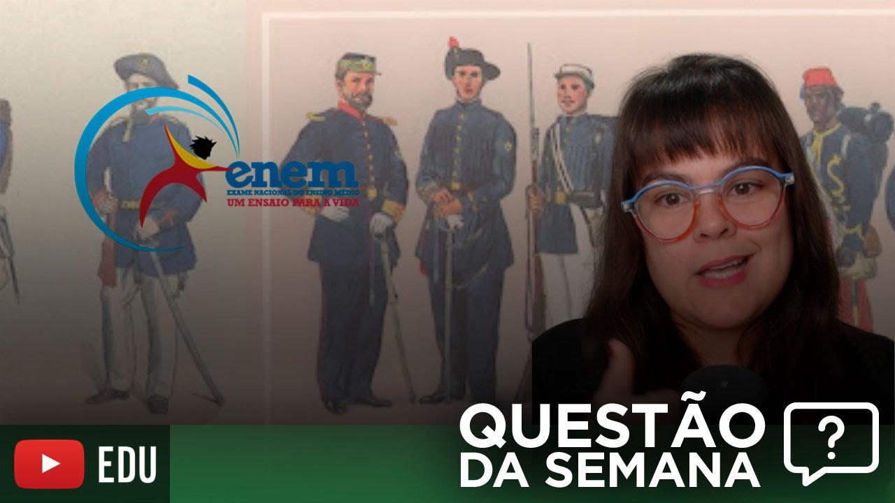 PREPARAÇÃO ENEM COM QUESTÃO | Guerra do Paraguai #enem2024 #enem  #edutube #vestibular