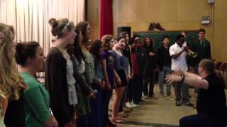 We Kiss in a Shadow - MJF Camp 2012 - Jazz Choir impromptu performance