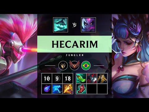 Hecarim Jungle vs Evelynn - BR Grandmaster Patch 25.13