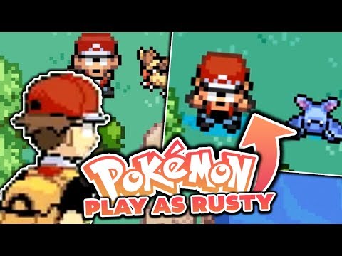 WE PLAY AS RUSTY IN POKEMON!? - (Pokémon Rusty Rom Hack!)