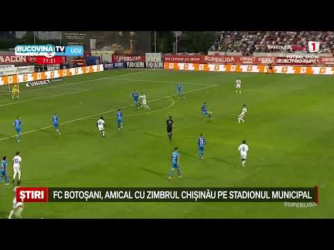 FC Botoșani, friendly with Zimbrul Chișinău at the Municipal Stadium