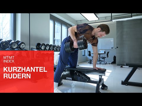 Kurzhantel Rudern auf der Bank - MTMT Index