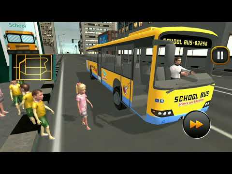 School Bus Driver Simulator 2018 : City Fun Drive #s | Simulator Games For Kids | Android Gameplay F