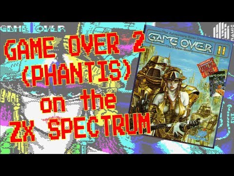 Game Over 2 (Phantis) on the ZX Spectrum from Dinamic (1988)