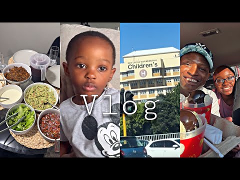 VLOG: TAKING KIMAYA TO THE HOSPITAL🤒// COOKING FOR MY WIFE AND DAUGHTER