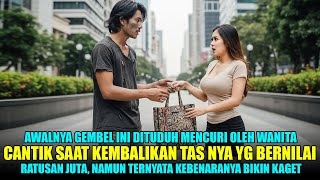 Download lagu Gembel Jujur Kembalikan Tas Berisi Uang Ratusan Juta, Ternyata Milik Ceo Janda Cantik! mp3