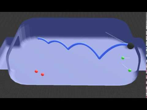 250 Steps for sim ball in CodeBall