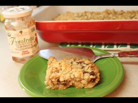 Fiordifrutta Strawberry Crumb Bars