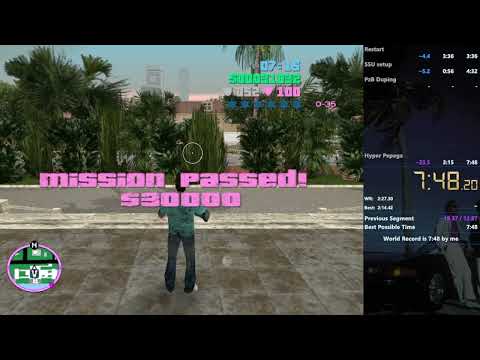GTA: Vice City - Any% - 7:48 [WR]