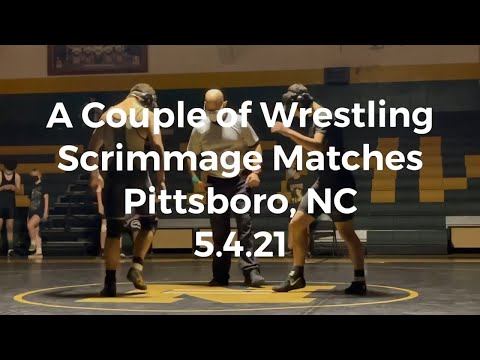 Northwood scrimmage wrestling matches - 5.4.21