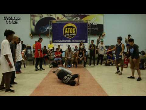 Atos Urbanos 2016 - BREAKING | 1/4 - Original Flow Kids vs Crazy KND