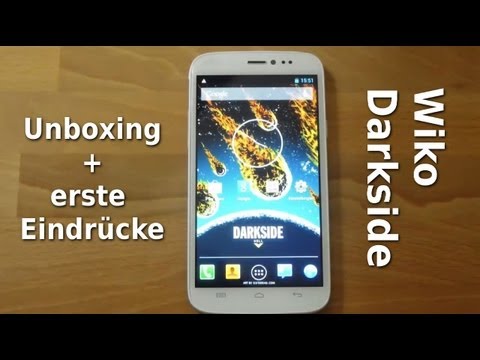 Wiko Darkside - Unboxing und erste Eindrücke - www.technoviel.de