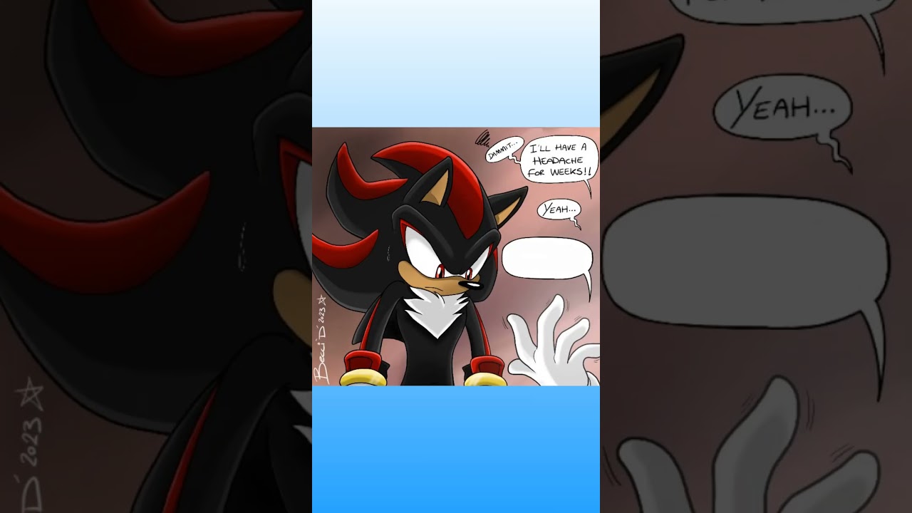 Sonic Nearly Dies | Sonadow Comic Dub