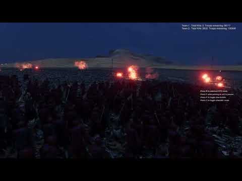 "Elf Archers vs Harry Potter Army – 100K Arrows vs 100K Spells!"