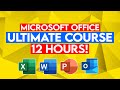 Microsoft Office Tutorial For Beginners Learn Excel PowerPoint Word Outlook 12 HOURS