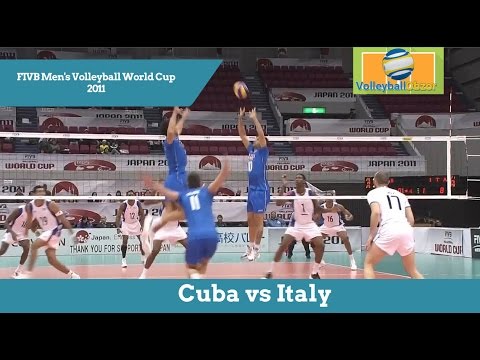 Cuba vs Italy | FIVB Mens Volleyball World Cup 2011
