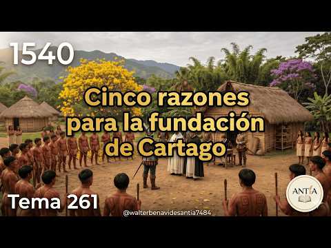 261 Cinco razones para la  fundación de Cartago