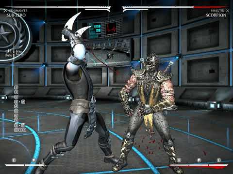 Mortal Kombat XL - Cryomancer Sub-Zero combo (Potato 🥔 Edition)