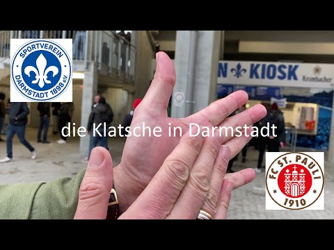 die Klatsche in Darmstadt  - SV Darmstadt 98 vs FC.St.Pauli - 20.11.2021 FORZA FC.St.Pauli