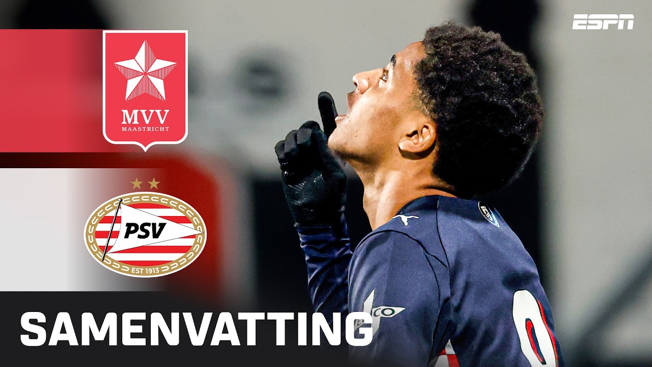 MVV Maastricht vs Jong PSV Eindhoven Highlights