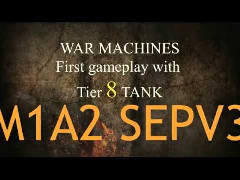 War Machines Tier 8 Tank Gameplay CVS