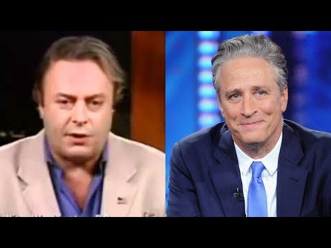Christopher Hitchens CLASH WITH Jon Stewart In HEATED Argument