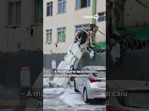 Avião de pequeno porte colide em prédio e deixa 3 vítimas fatais em Belo Horizonte