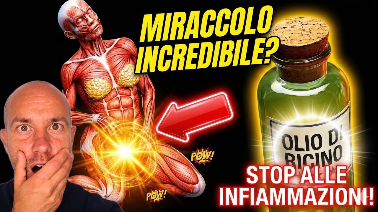Applica l'olio di ricino per 7 giorni e RIMANI STUPENDO DA CIÒ CHE ACCADE 💥 (Sorpresa)🤯