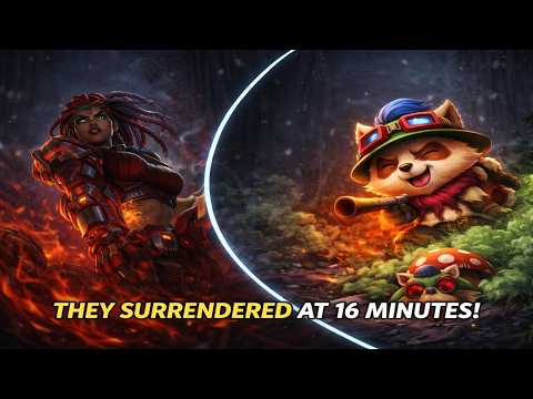 Rough Early Game… Still FF at 16 | Illaoi Top vs Teemo