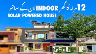 12 Marla House with Lawn + 15 kv Solar ZERO ELECTRIC BILLS | House for Sale Bahria Town Rawalpindi